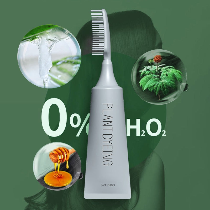📢📢40% OFF !! ⏰Plant-Based Comb Hair Dye