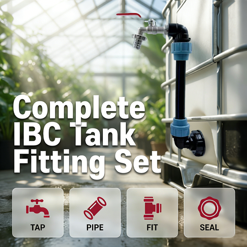 📢📢40% OFF !! ⏰Complete Ibc Tank Fitting Set
