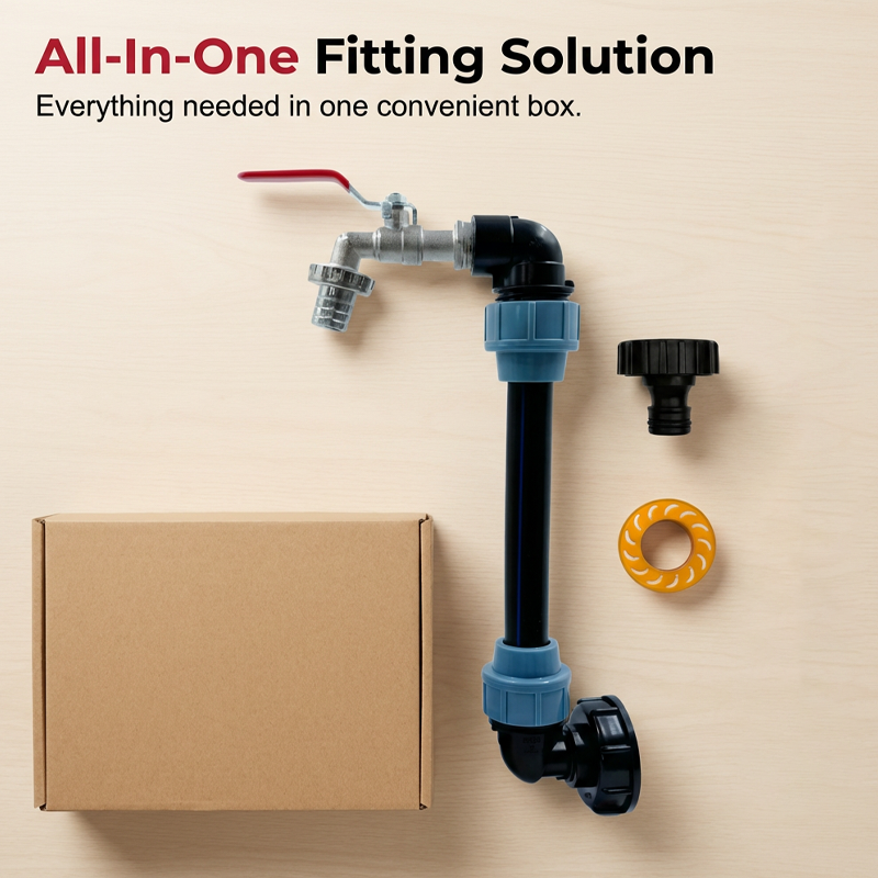 📢📢40% OFF !! ⏰Complete Ibc Tank Fitting Set