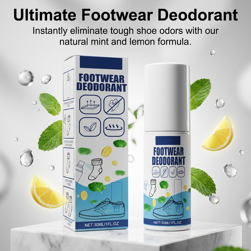 📢📢50% OFF !! ⏰Footwear Deodorant Spray for Shoes and Socks