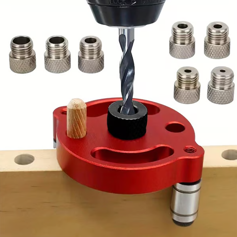 📢📢40% OFF !! ⏰Self-Centering Dowel Jig Kit for Woodworking