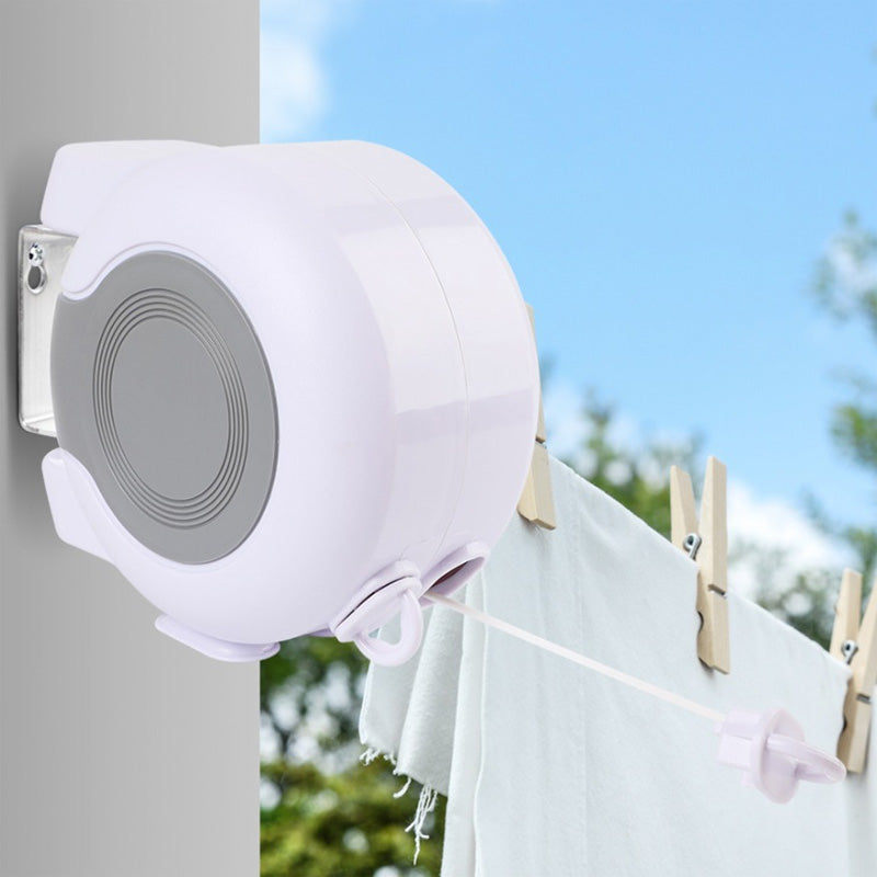 📢📢50% OFF !! ⏰Invisible retractable dual-line clothesline