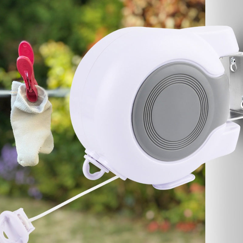 📢📢50% OFF !! ⏰Invisible retractable dual-line clothesline