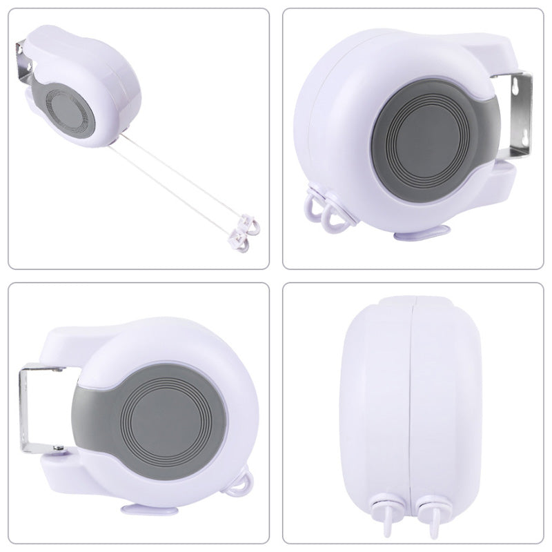 📢📢50% OFF !! ⏰Invisible retractable dual-line clothesline