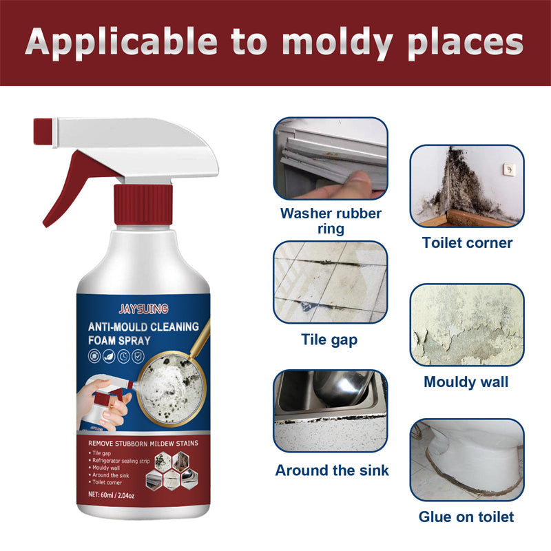 📢📢50% OFF !! ⏰Anti-Mould Cleaning Foam Spray