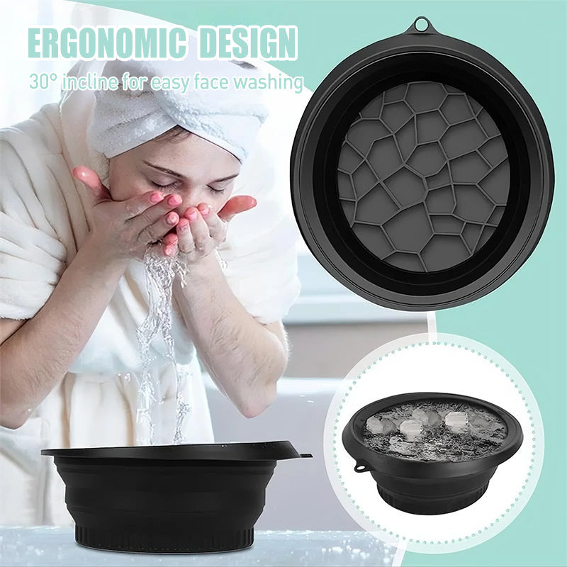📢📢40% OFF !! ⏰Foldable Ice Facial Washbasin