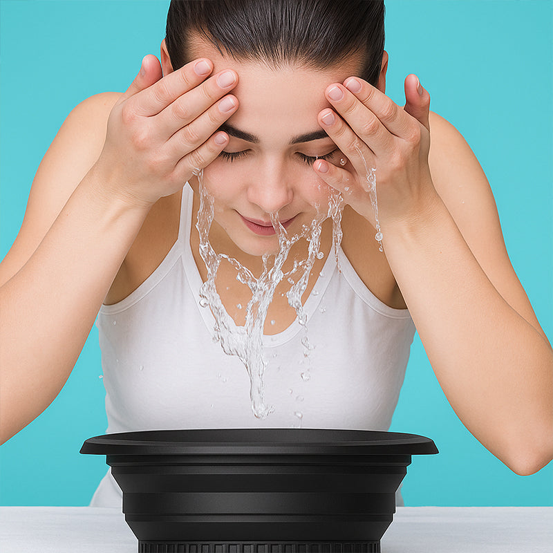 📢📢40% OFF !! ⏰Foldable Ice Facial Washbasin