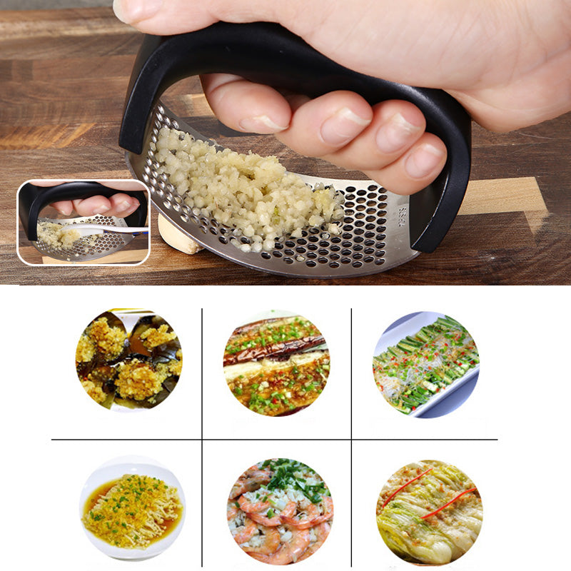 📢📢50% OFF !! ⏰Stainless Steel Garlic Press Masher