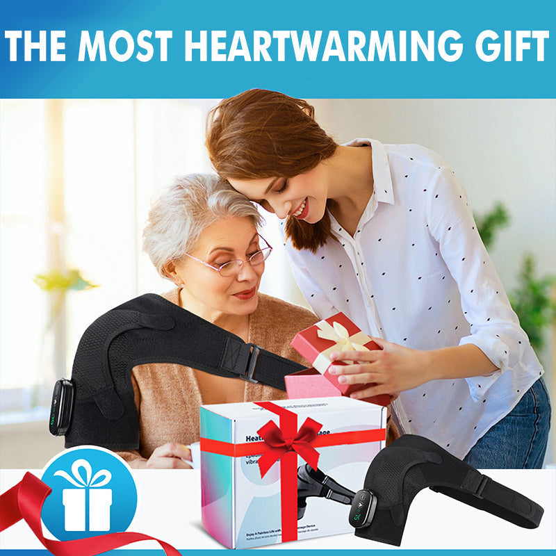 📢📢50% OFF !! ⏰Heated Shoulder Brace with Vibration for Men & Women