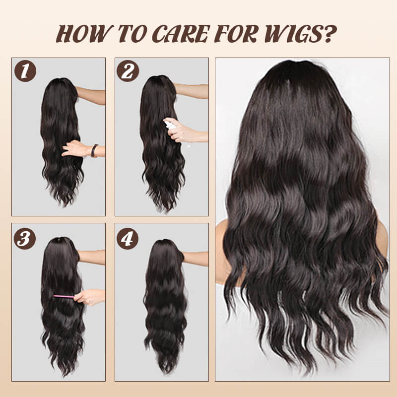 📢📢40% OFF !! ⏰Nice gift*Wig long hair Layered bangs wigs