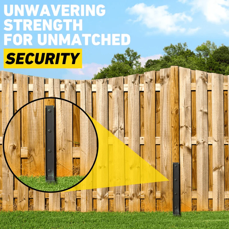 📢📢30% OFF !! ⏰Heavy-Duty Fence Post Repair Kit