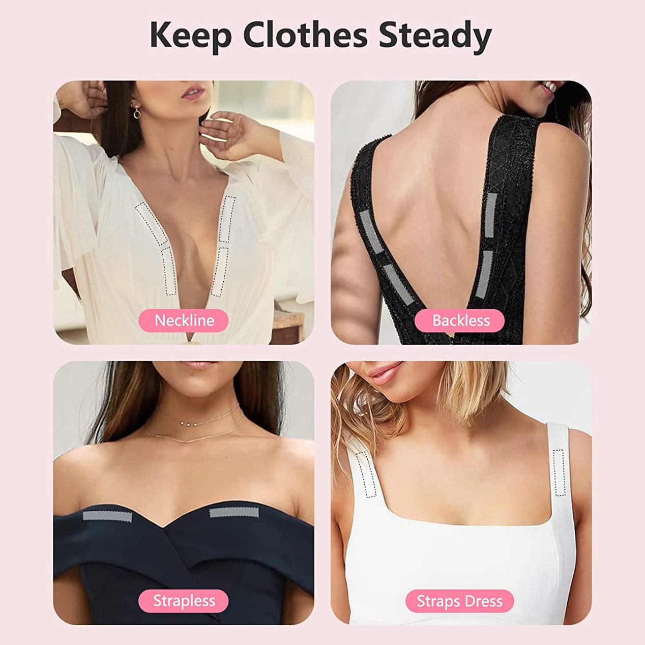 📢📢50% OFF !! ⏰Skirt & Shirt collar stickers - Buy More Save More