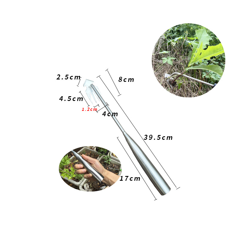 📢📢35% OFF !! ⏰Ergonomic Hand Weeder Tool Kit