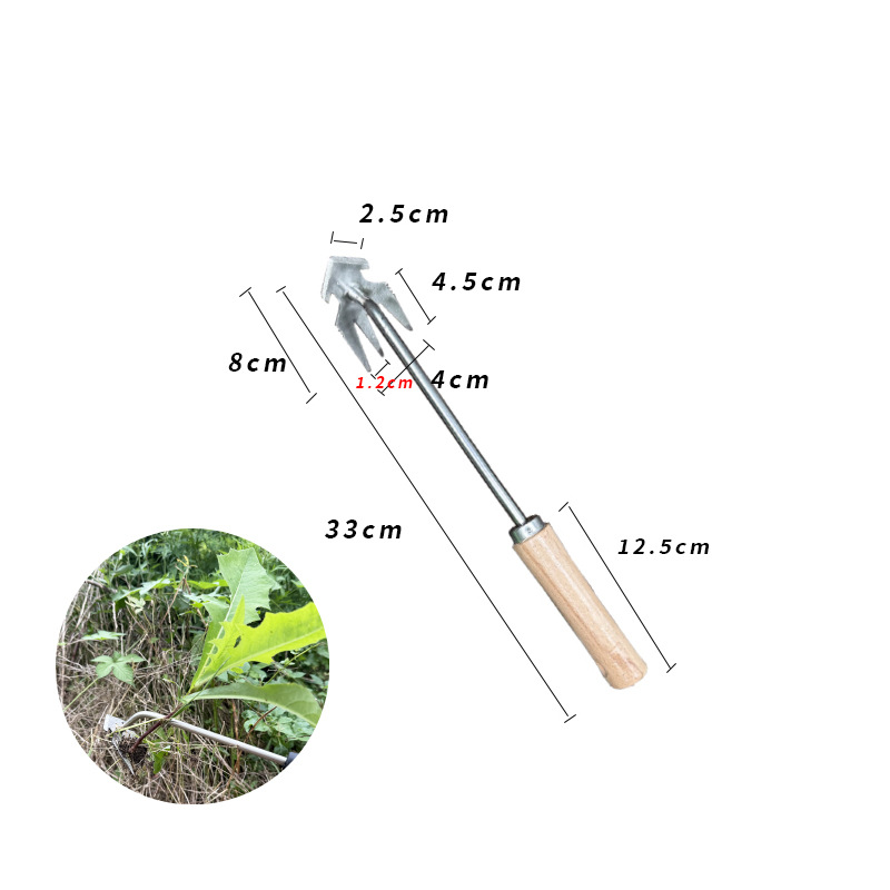 📢📢35% OFF !! ⏰Ergonomic Hand Weeder Tool Kit