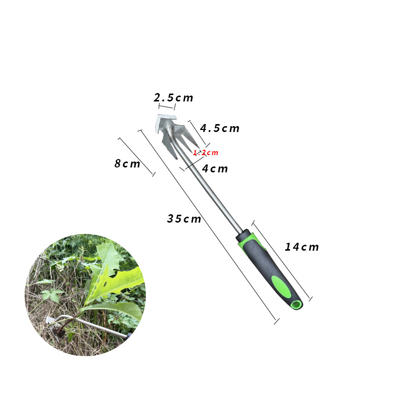 📢📢35% OFF !! ⏰Ergonomic Hand Weeder Tool Kit