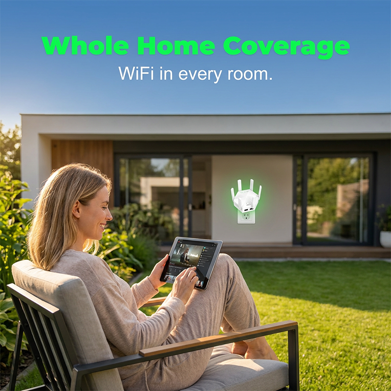 📢📢50% OFF !! ⏰High-Power WiFi Repeater for Full Home Coverage