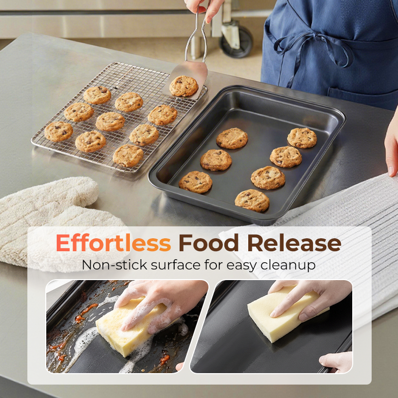 📢📢50% OFF !! ⏰Non-Stick Carbon Steel Baking Pan