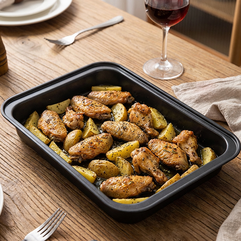 📢📢50% OFF !! ⏰Non-Stick Carbon Steel Baking Pan