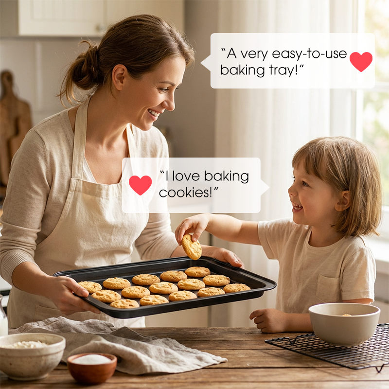 📢📢50% OFF !! ⏰Non-Stick Carbon Steel Baking Pan