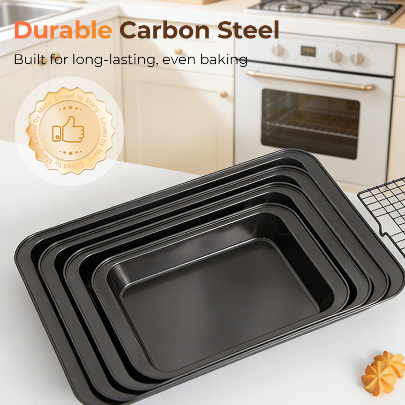 📢📢50% OFF !! ⏰Non-Stick Carbon Steel Baking Pan