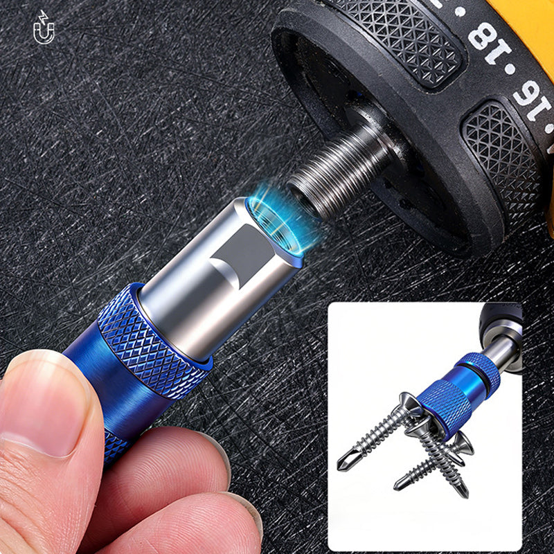 📢📢50% OFF !! ⏰Quick-Release Magnetic Drill Bit Adapter