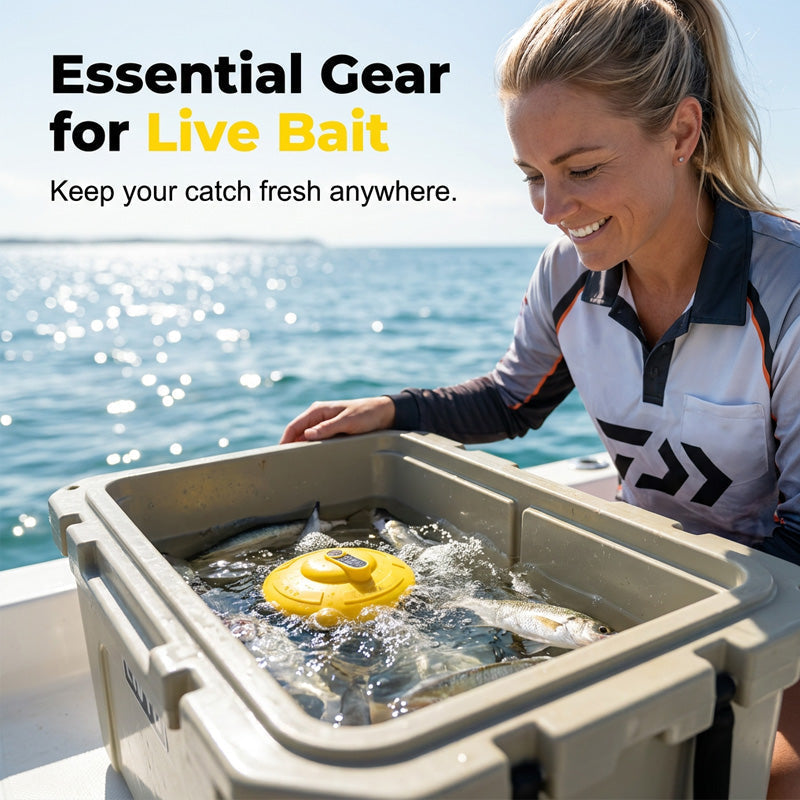 📢📢30% OFF !! ⏰Mini Floating Aeration Pump for Outdoor Fishing