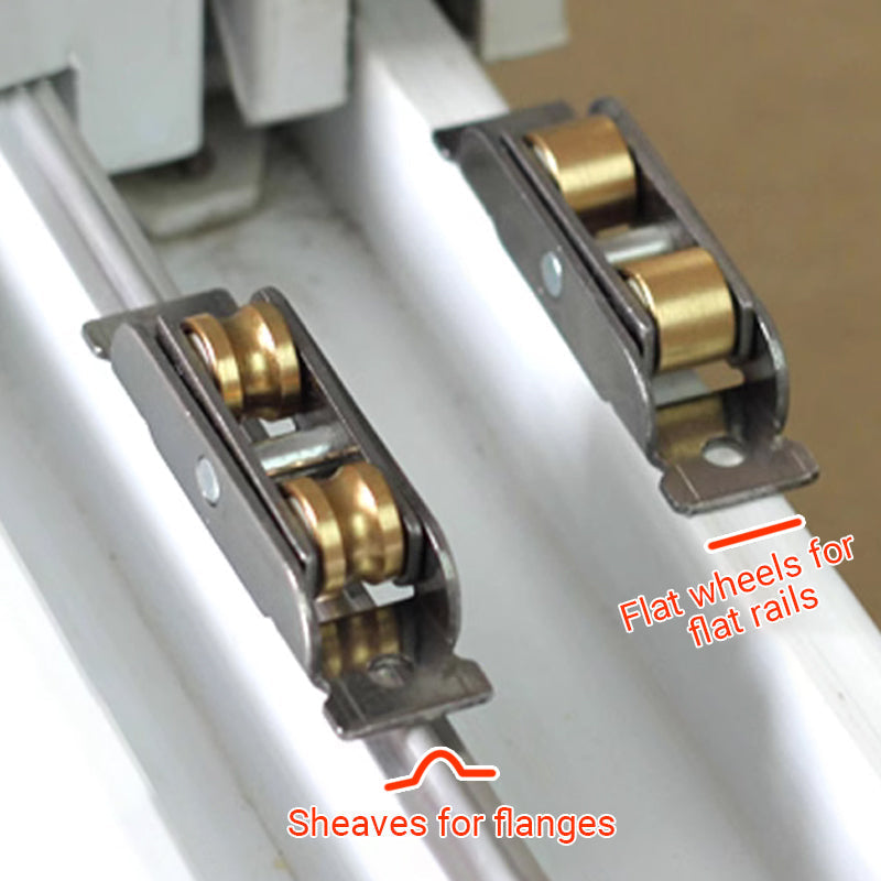 📢📢50% OFF !! ⏰Sliding Door Rollers Metal Wheel Bearing