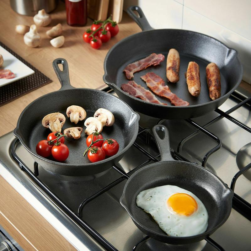 📢📢50% OFF !! ⏰Non-Stick Cast Iron Frying Pan