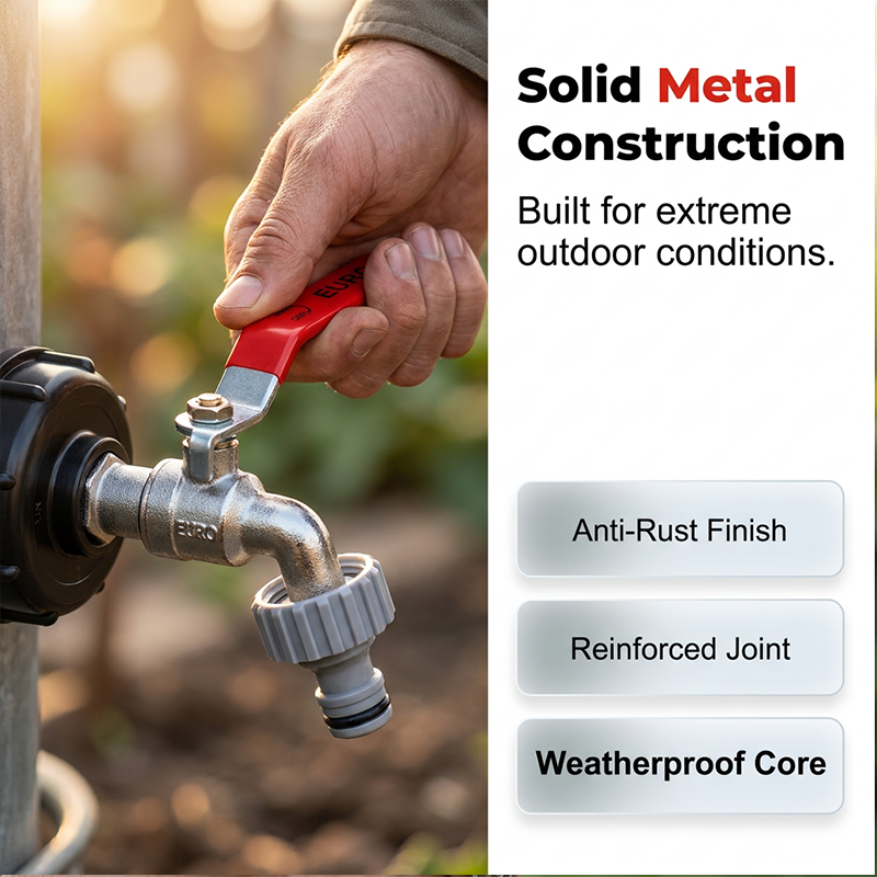 📢📢50% OFF !! ⏰Heavy-Duty Brass Tap for IBC Water Butt Container