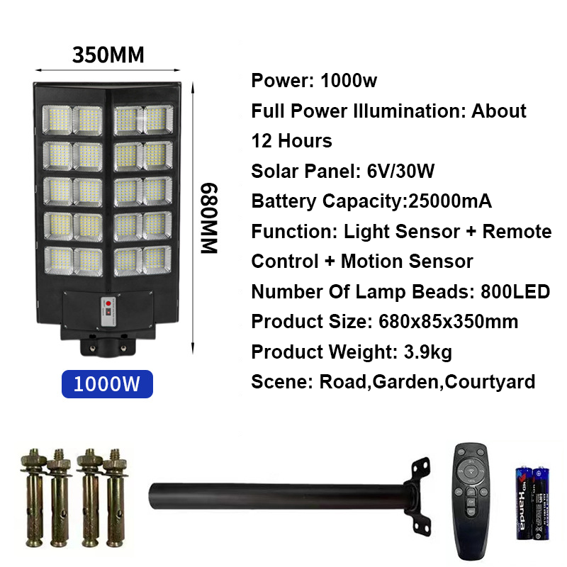 📢📢30% OFF !! ⏰Smart Solar-Powered Street Lamp - Motion Sensor,Remote Control