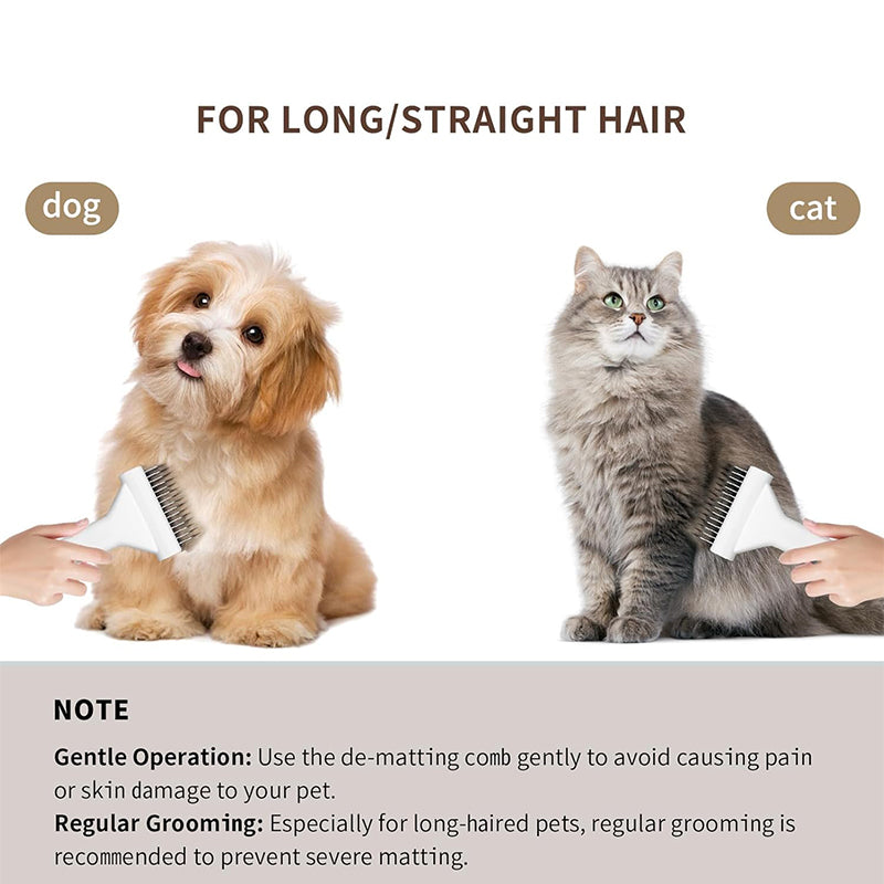 📢📢50% OFF !! ⏰Pet Dematting Comb for Dogs & Cats