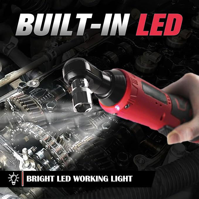 📢📢35% OFF !! ⏰🔒 Wireless Electric Ratchet Wrench Set