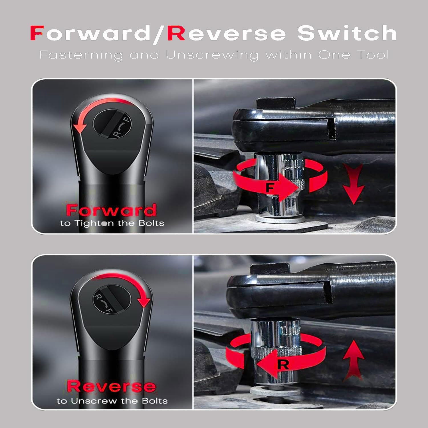 📢📢35% OFF !! ⏰🔒 Wireless Electric Ratchet Wrench Set