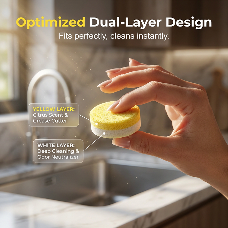 📢📢40% OFF !! ⏰Garbage Disposal Cleaner and Deodorizer Tablets