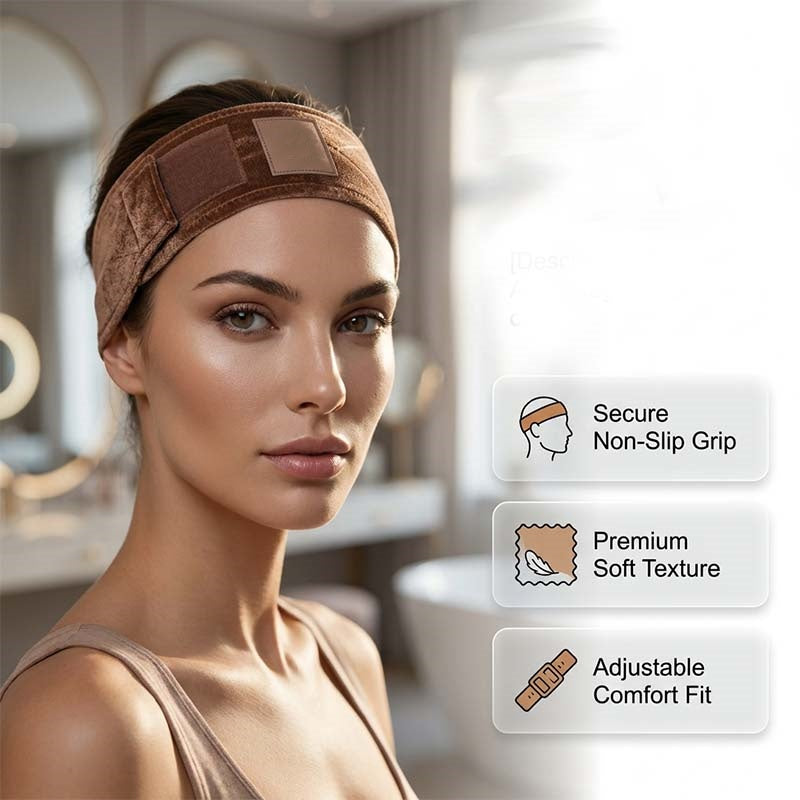 📢📢50% OFF !! ⏰Adjustable Velvet Wig Grip Headband