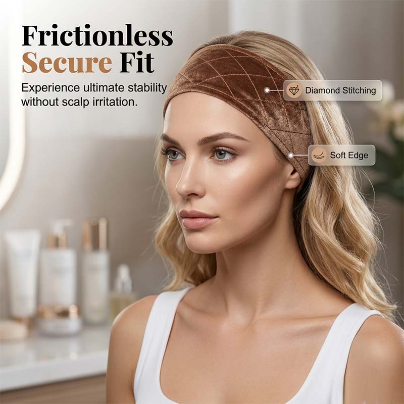 📢📢50% OFF !! ⏰Adjustable Velvet Wig Grip Headband