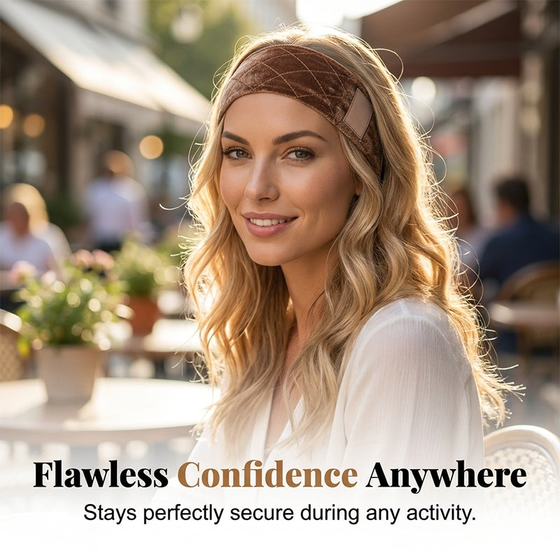 📢📢50% OFF !! ⏰Adjustable Velvet Wig Grip Headband