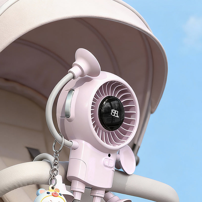 📢📢50% OFF !! ⏰Multi-Functional Robot Fan with Suction Cups