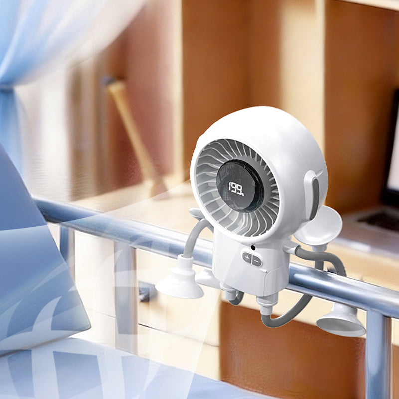 📢📢50% OFF !! ⏰Multi-Functional Robot Fan with Suction Cups