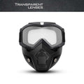 📢📢50% OFF !! ⏰Unisex Motorcycle Goggles with Detachable Face Mask