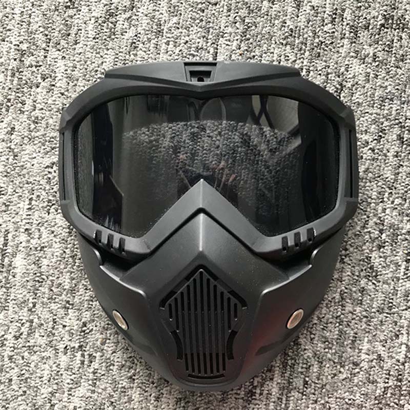 📢📢50% OFF !! ⏰Unisex Motorcycle Goggles with Detachable Face Mask