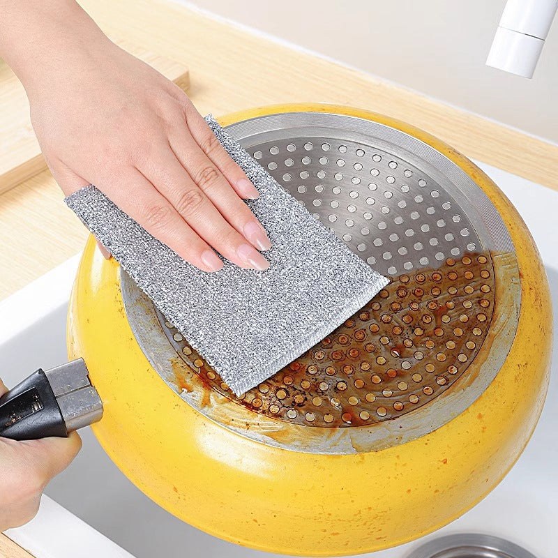📢📢50% OFF !! ⏰Multipurpose Non-Scratch Wire Dishwashing Cloth