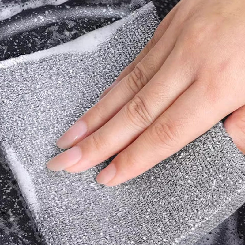 📢📢50% OFF !! ⏰Multipurpose Non-Scratch Wire Dishwashing Cloth