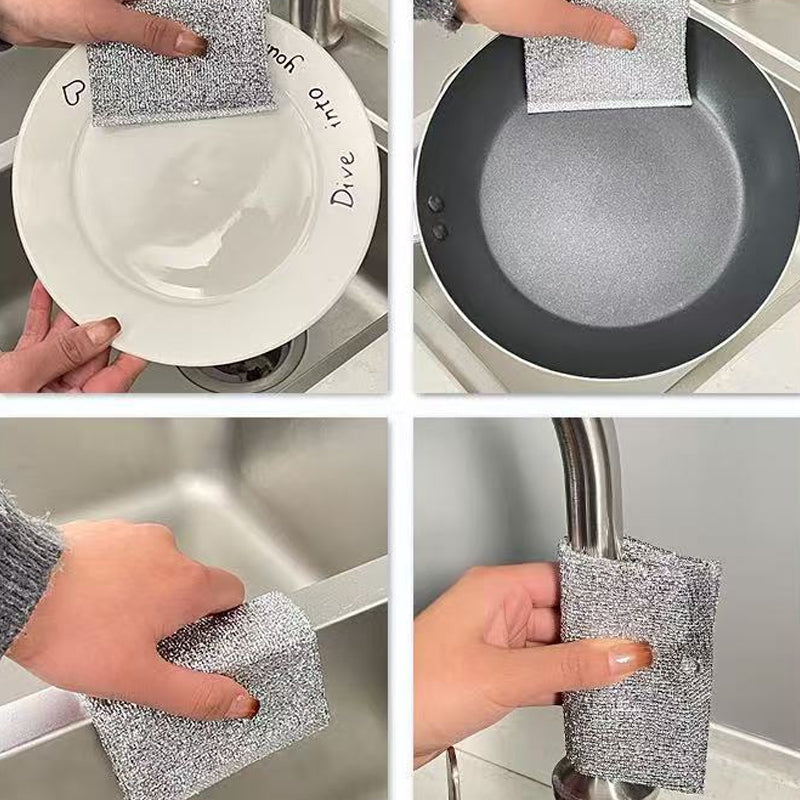 📢📢50% OFF !! ⏰Multipurpose Non-Scratch Wire Dishwashing Cloth