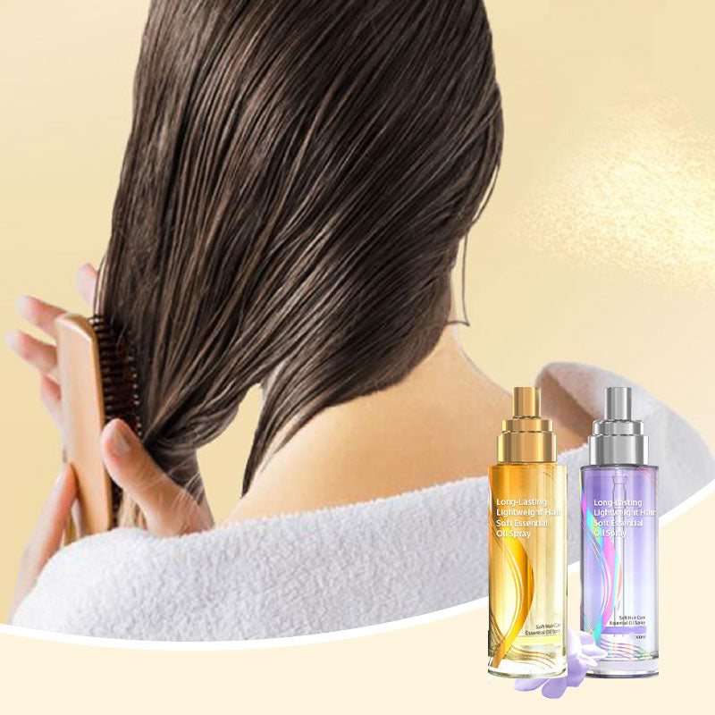 📢📢50% OFF !! ⏰Long-Lasting Lightweight Hair Soft Essential Oil Spray