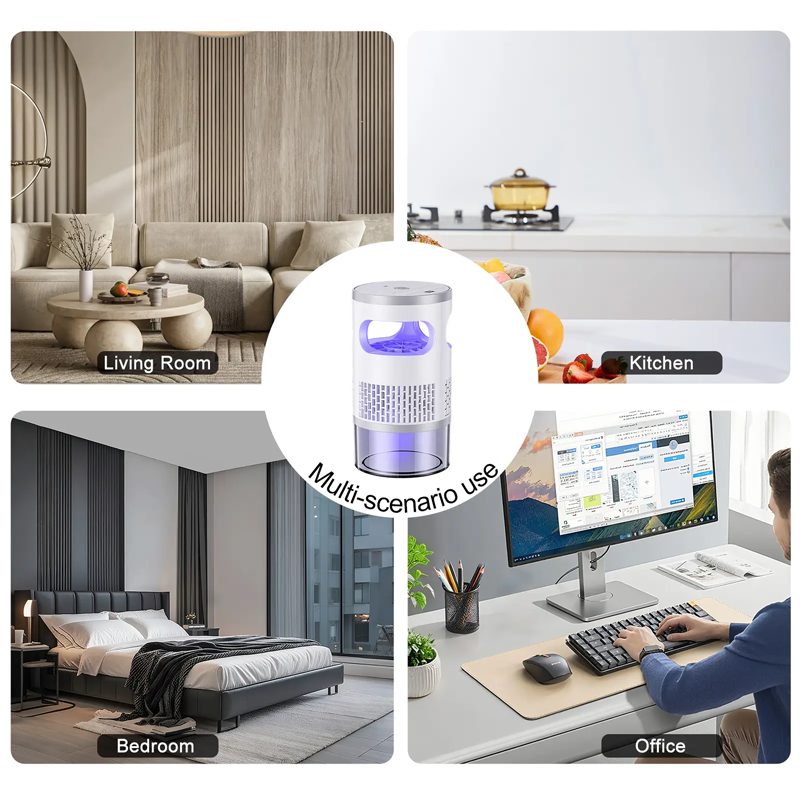 📢📢40% OFF !! ⏰ Indoor LED Bug Zapper for Home & Bedroom
