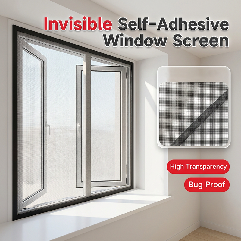 📢📢50% OFF !! ⏰DIY Self-Adhesive Window Screen