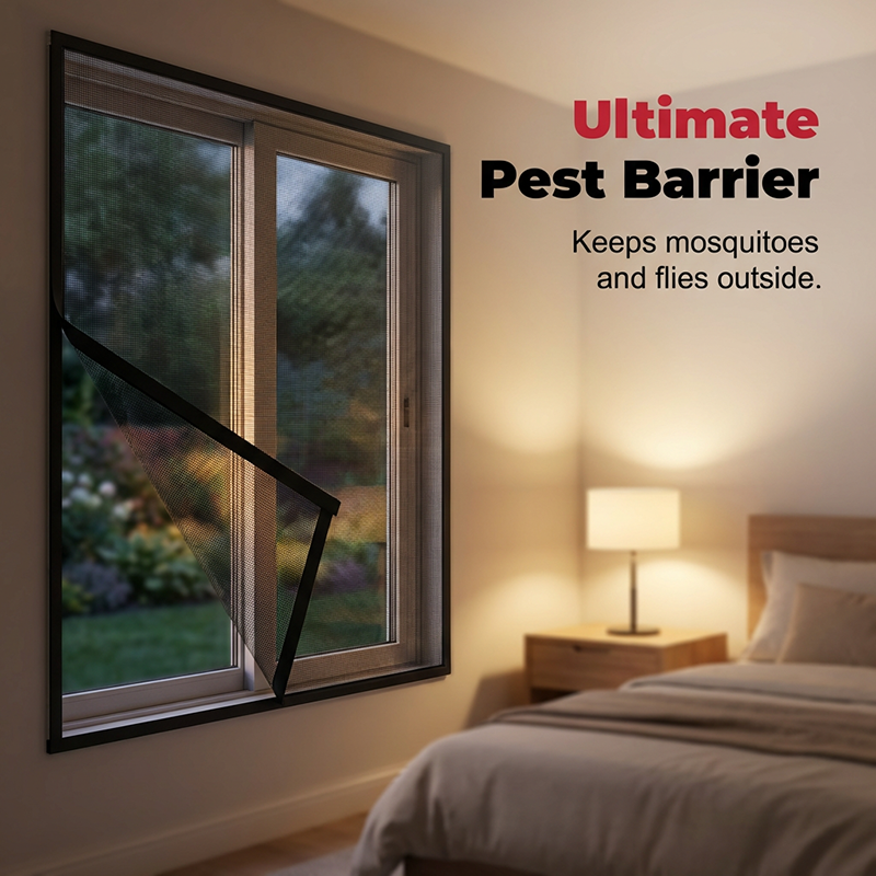 📢📢50% OFF !! ⏰DIY Self-Adhesive Window Screen