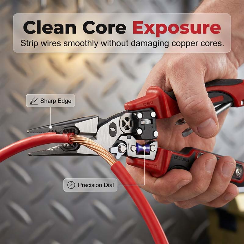 📢📢40% OFF !! ⏰Multifunctional Digital Electrician's Pliers