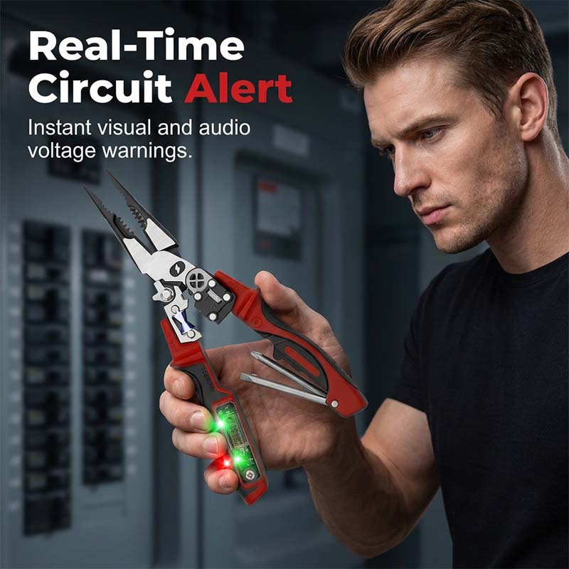 📢📢40% OFF !! ⏰Multifunctional Digital Electrician's Pliers